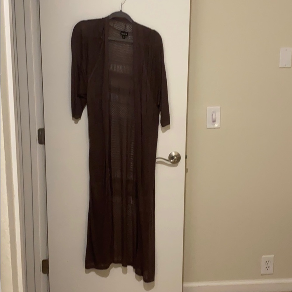 Brown torrid size over sweater